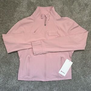 NWT ! Pink Haze Lululemon Define Cropped Jacket Nulu